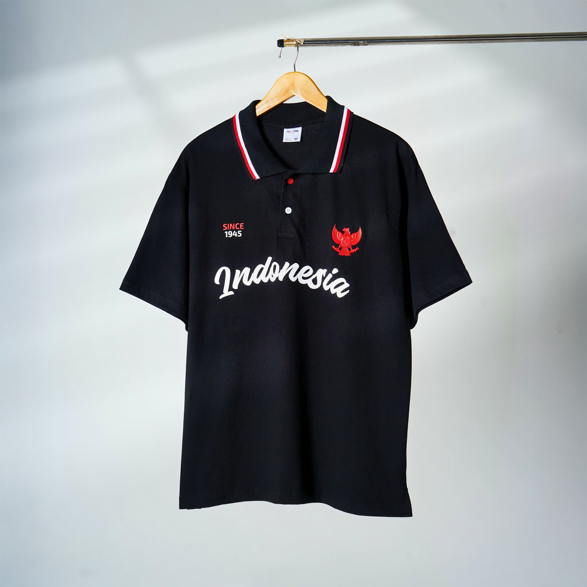 Polo Garuda 3D Black